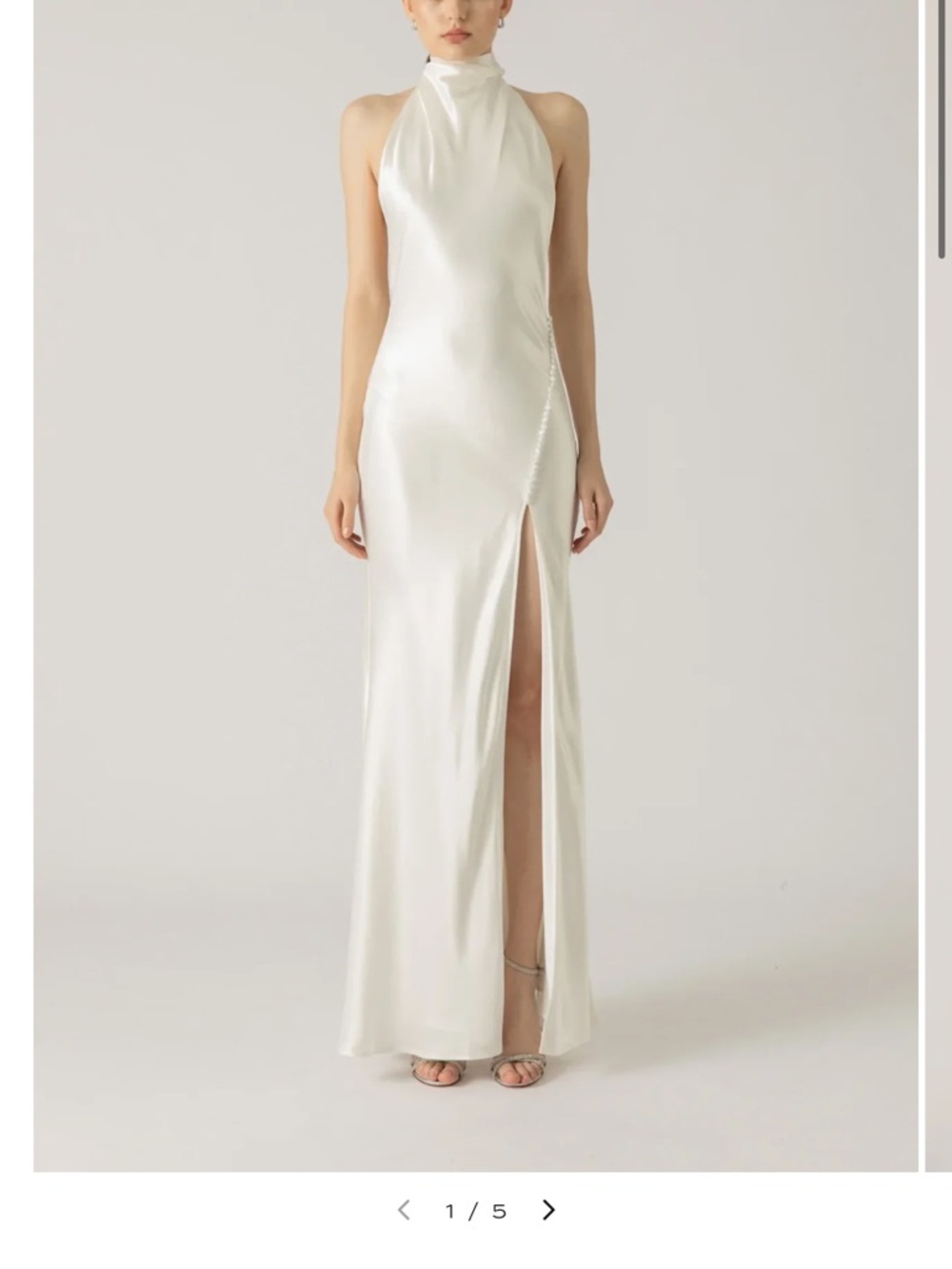 Sau Lee
Penelope Backless Satin Gown